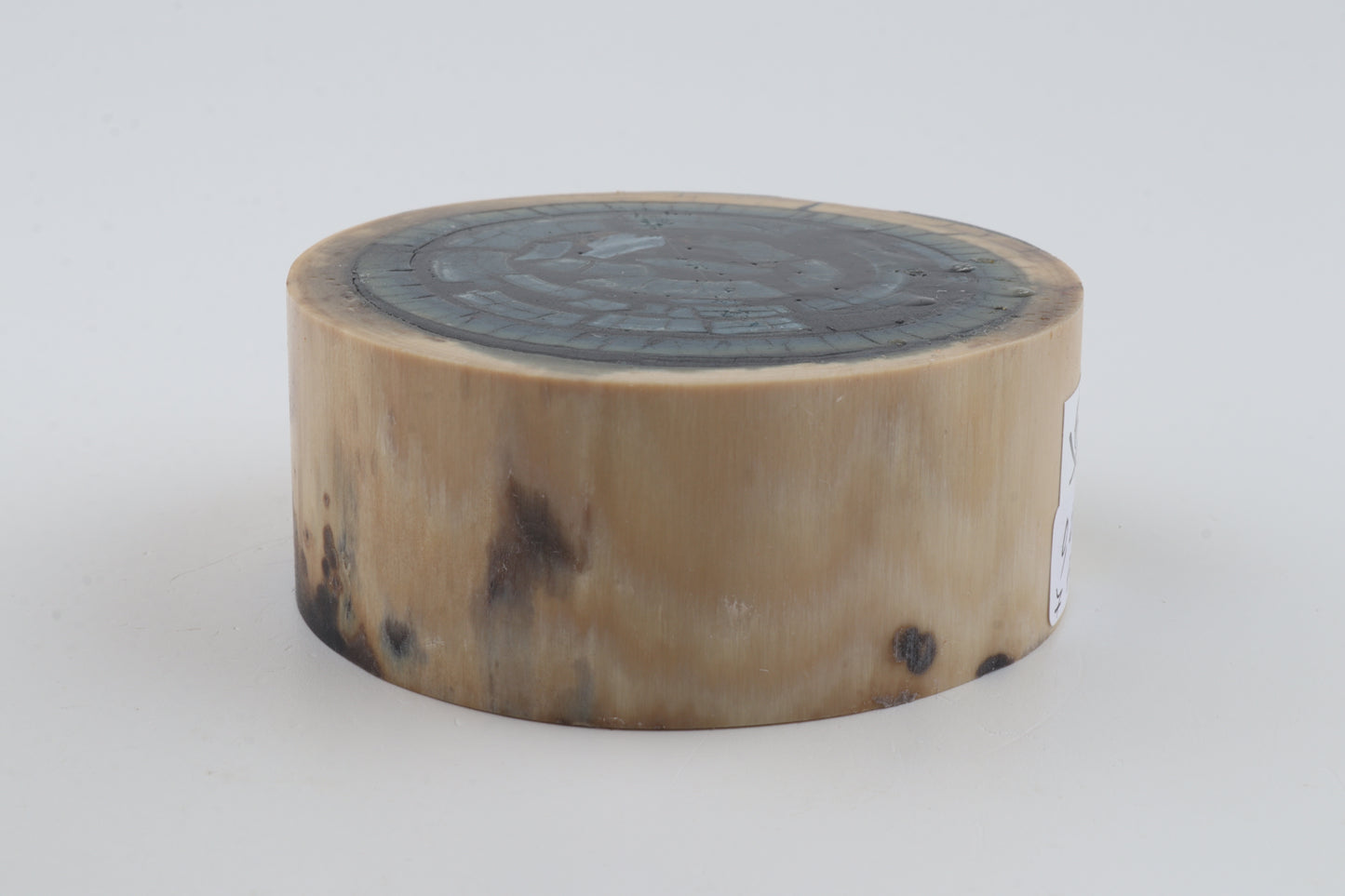 Stabilized mammoth ivory piece