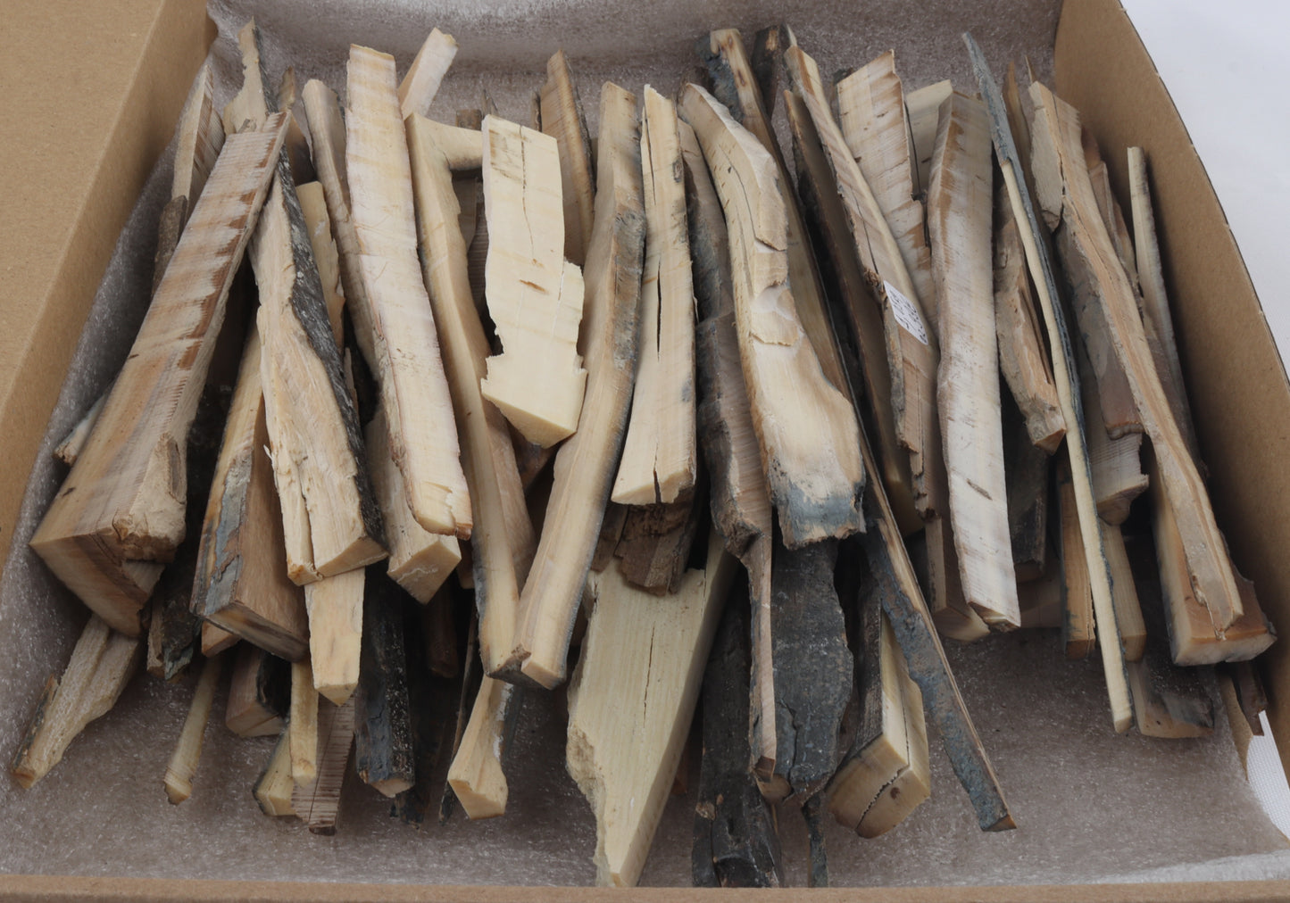 Raw mammoth ivory offcuts