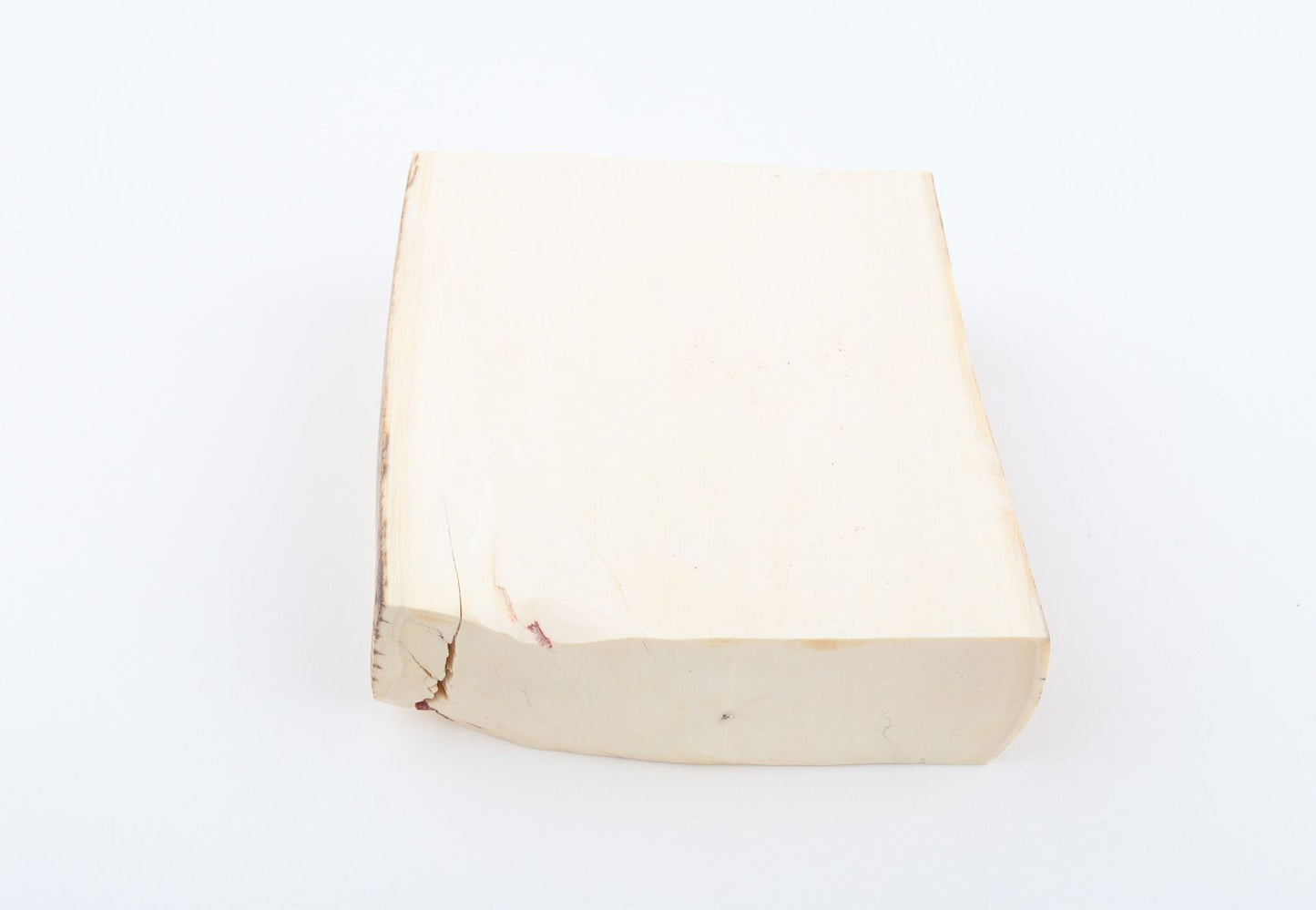 White mammoth ivory segment