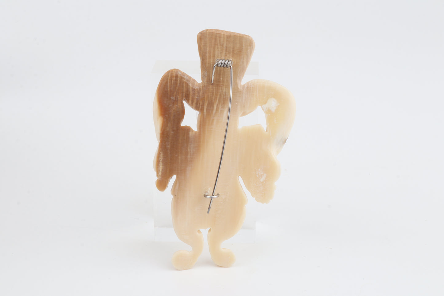 Mammoth Ivory Harlequin Brooch