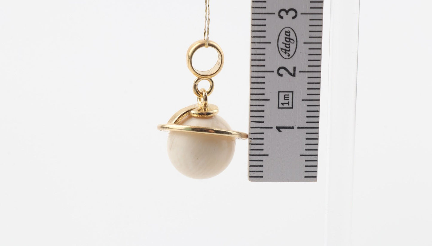 The Saturn Mammoth Ivory Pendant