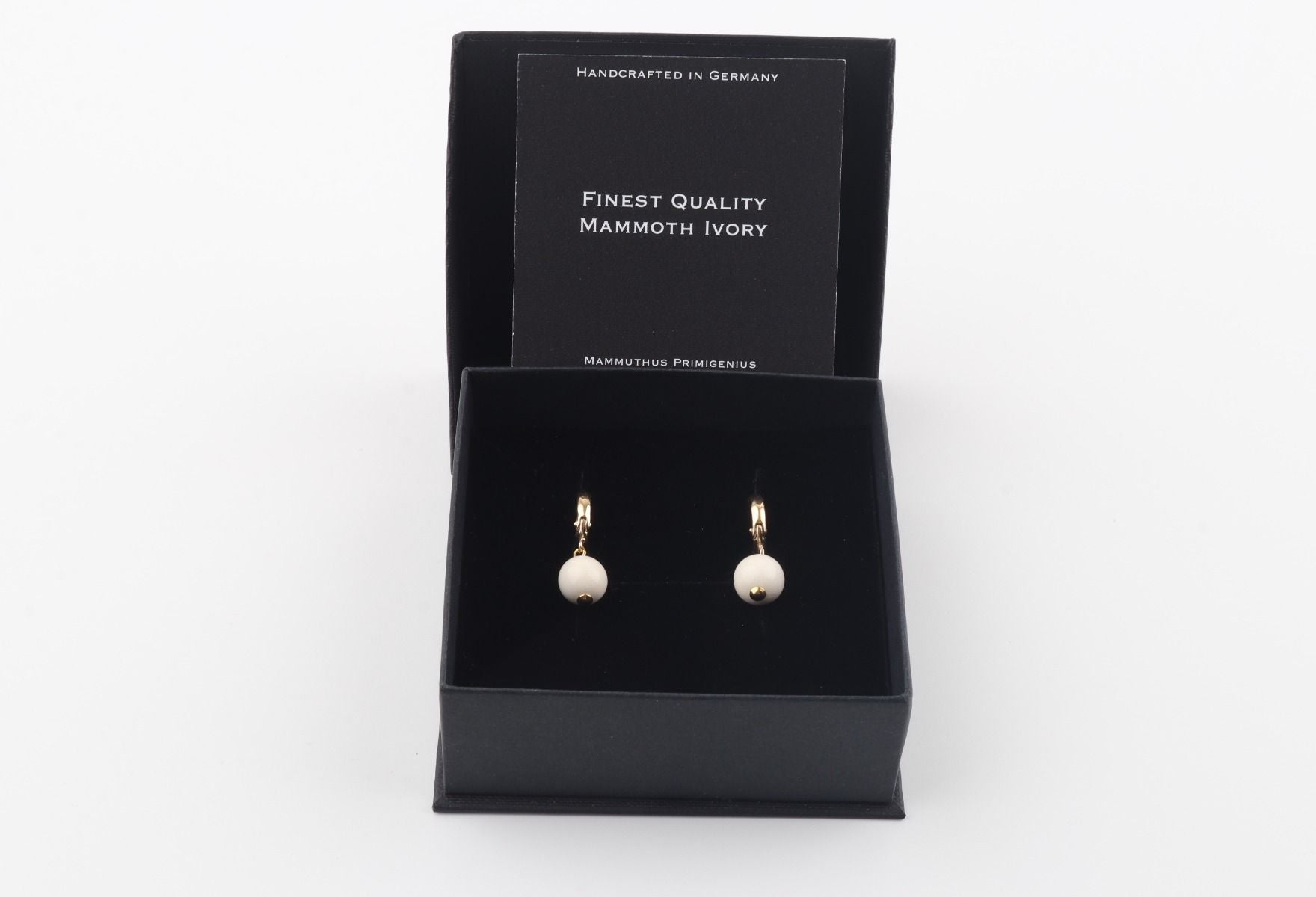 Mammoth Ivory Hoop Earrings