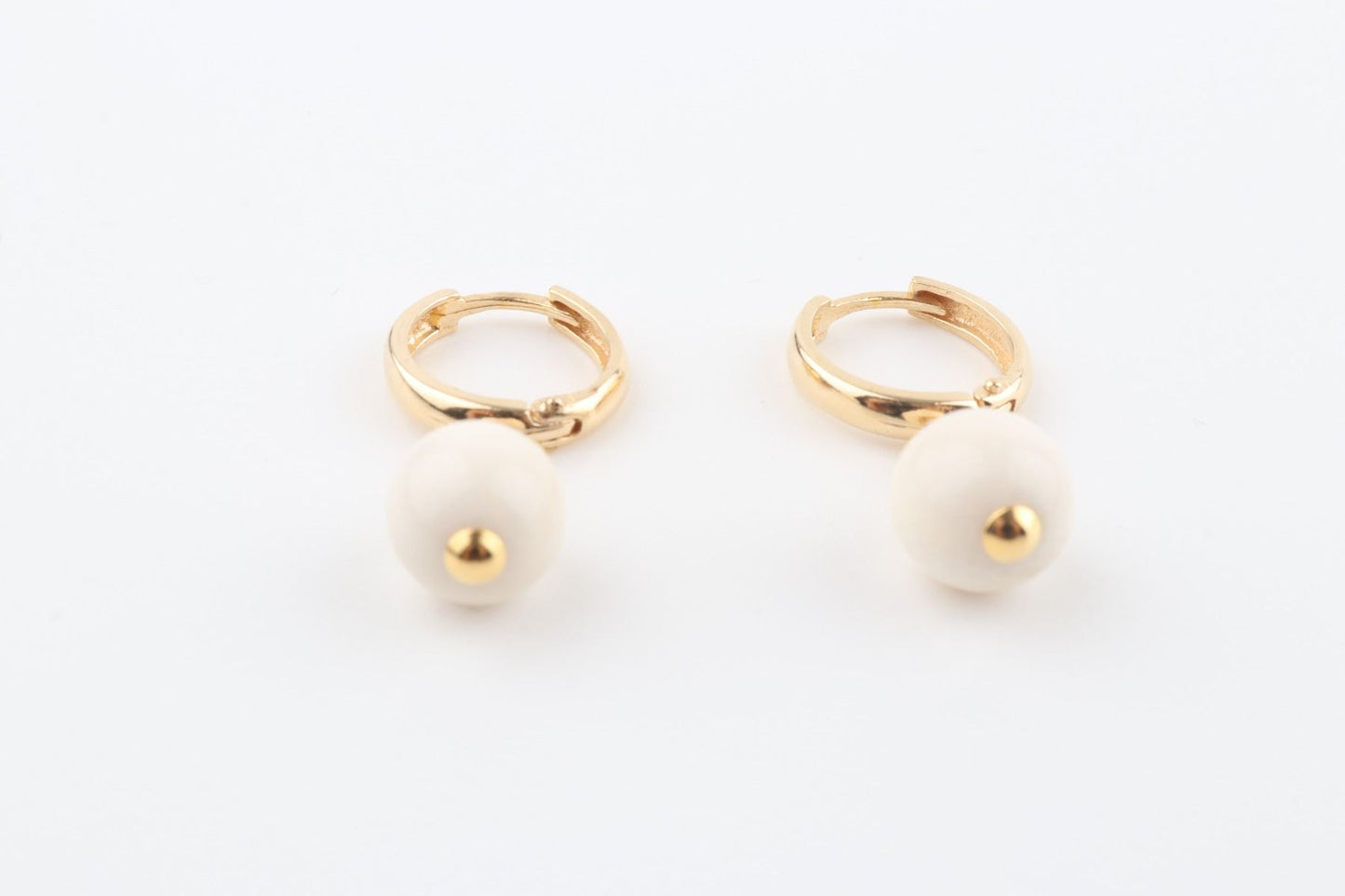 Mammoth Ivory Hoop Earrings