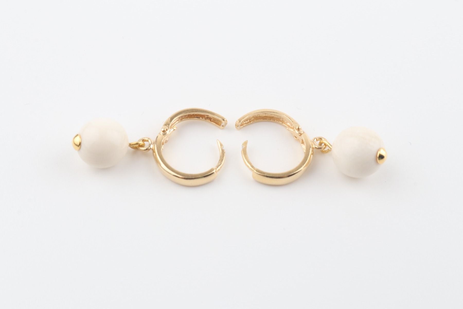 Mammoth Ivory Hoop Earrings