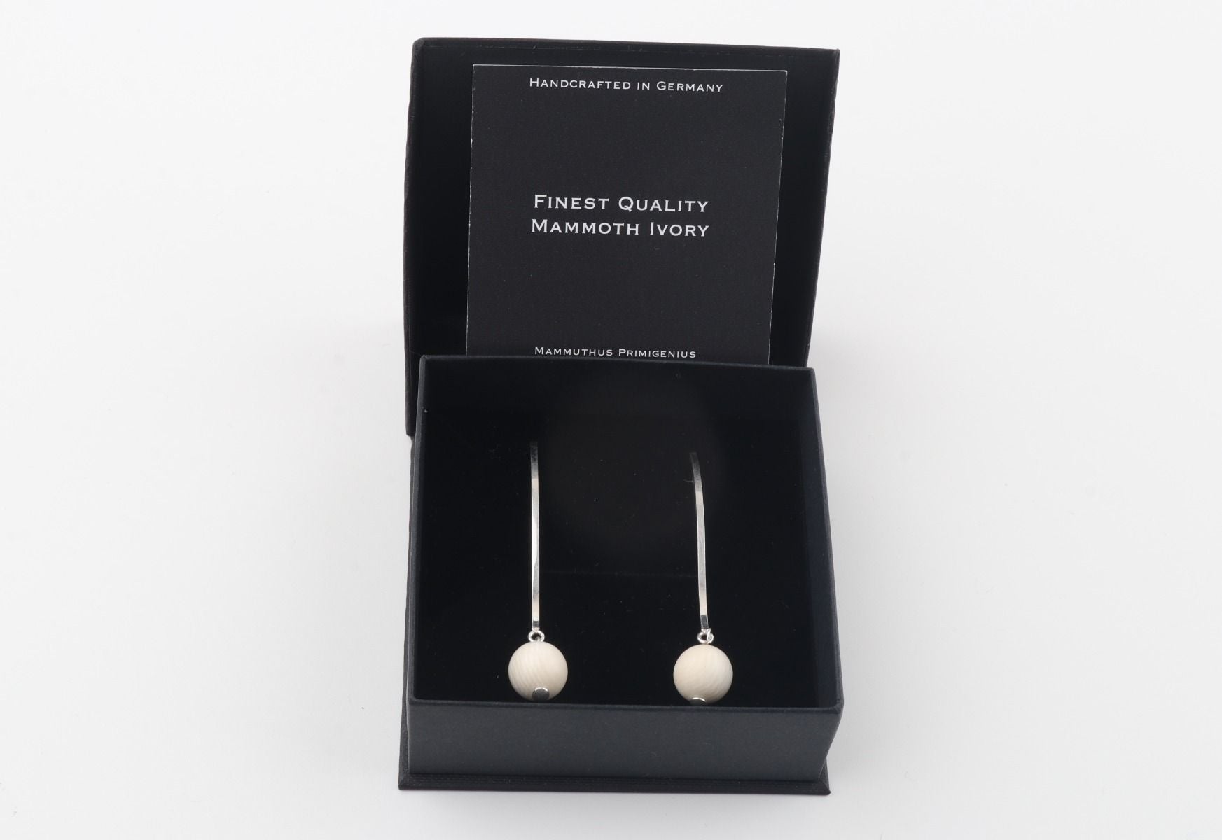 The Wave Mammoth Ivory Earrings