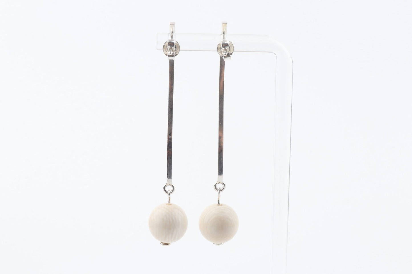 The Wave Mammoth Ivory Earrings