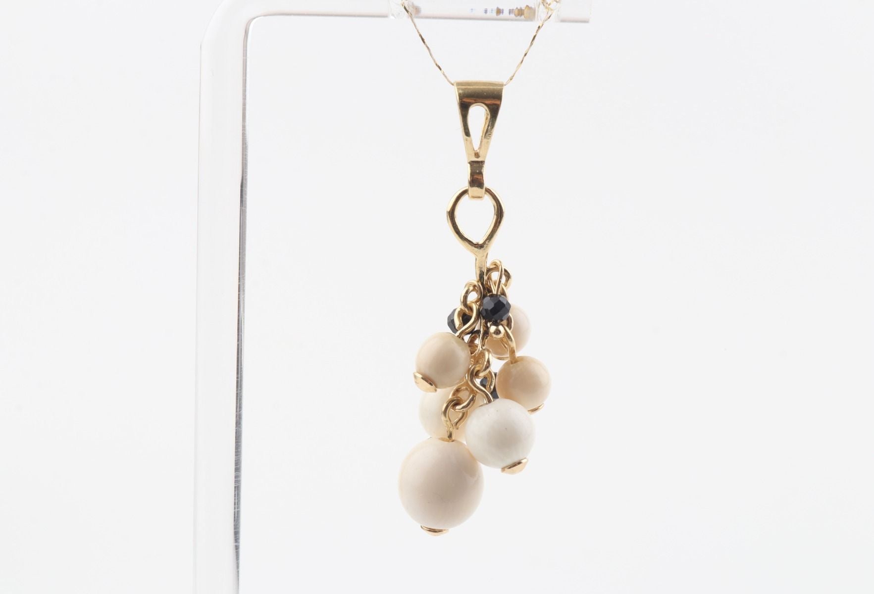 Mammoth Ivory Cluster Pendant