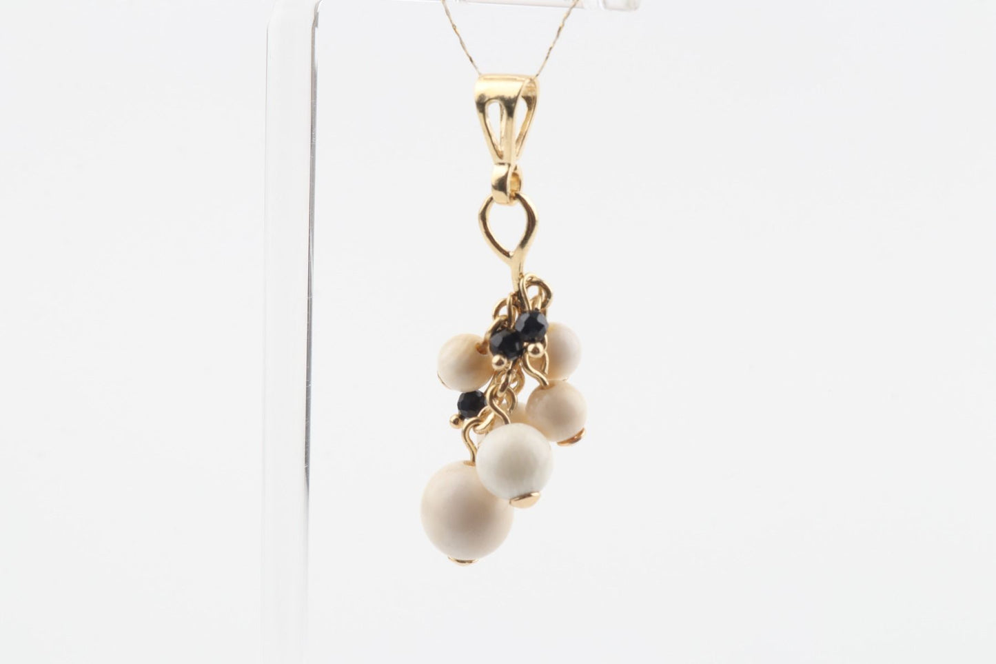 Mammoth Ivory Cluster Pendant