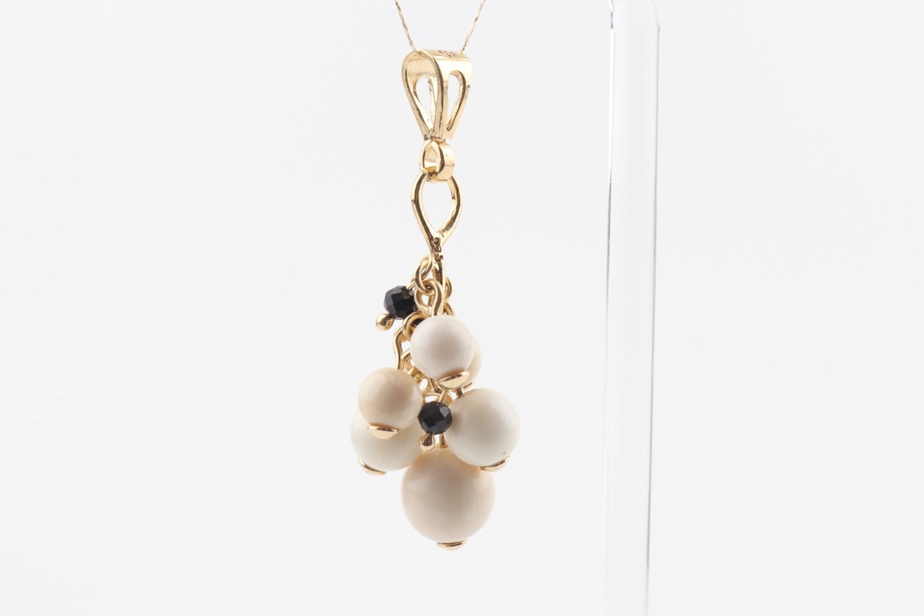 Mammoth Ivory Cluster Pendant