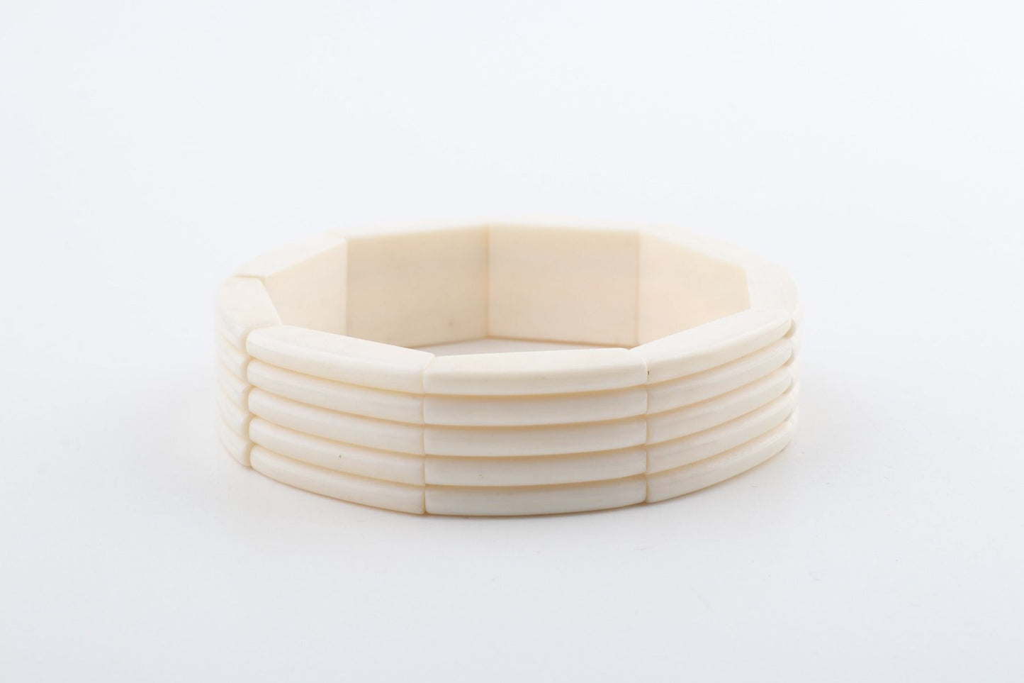 White Mammoth Ivory Bracelet