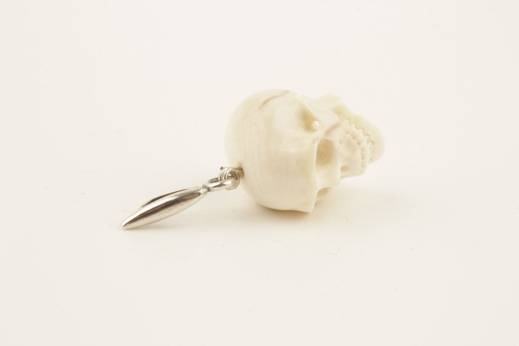 Mammoth Ivory Skull Pendant