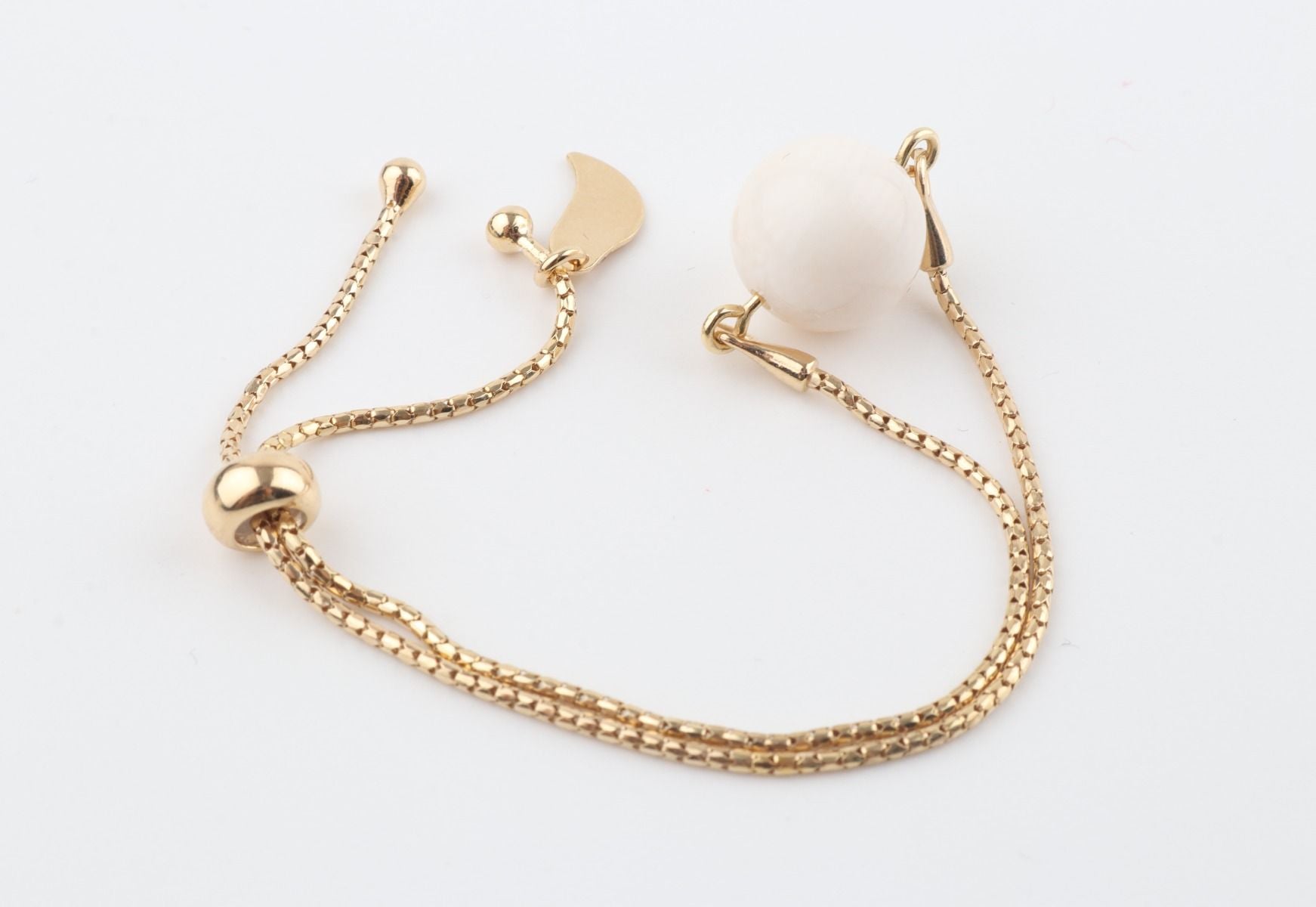 Adjustable Bracelet with Mammoth Ivory