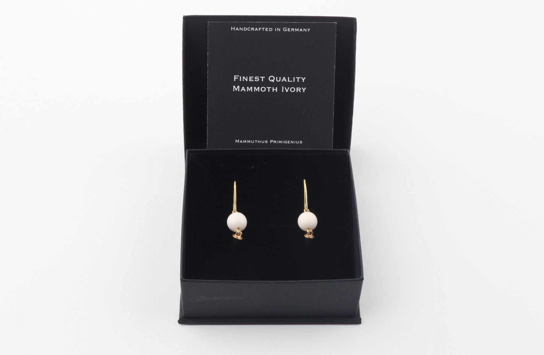 Pyramid Mammoth Ivory Earrings