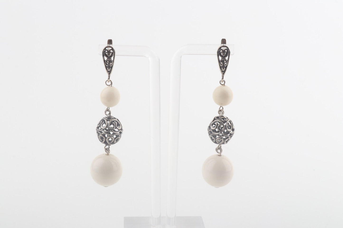 The Blizzard Mammoth Ivory Earrings
