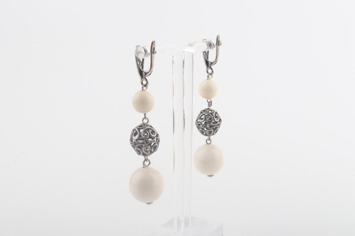 The Blizzard Mammoth Ivory Earrings