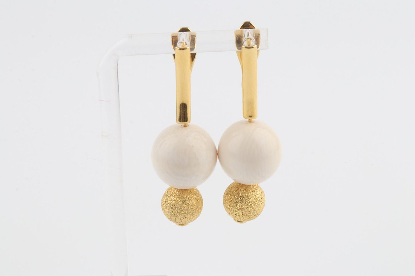 Elegant Mammoth Ivory Earrings