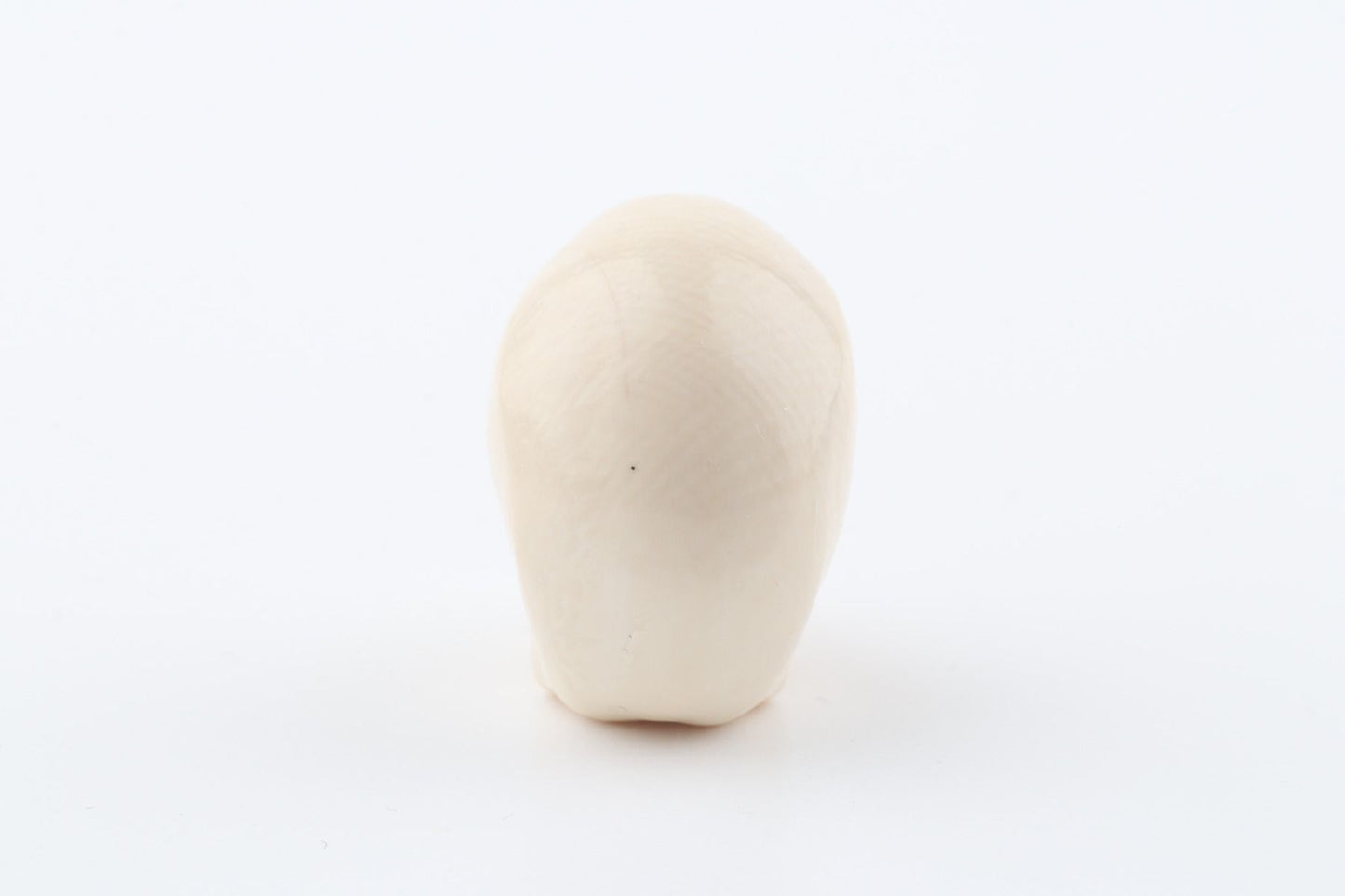 Hand carved mammoth ivory skull