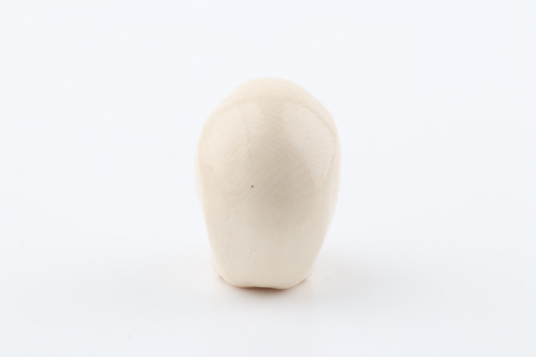 Hand carved mammoth ivory skull