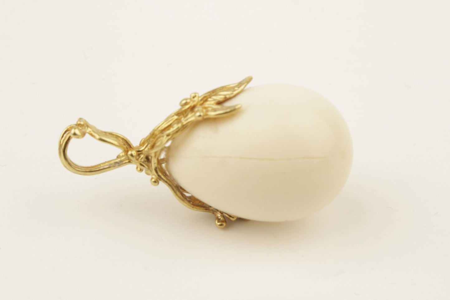 Mammoth Ivory Egg Pendant