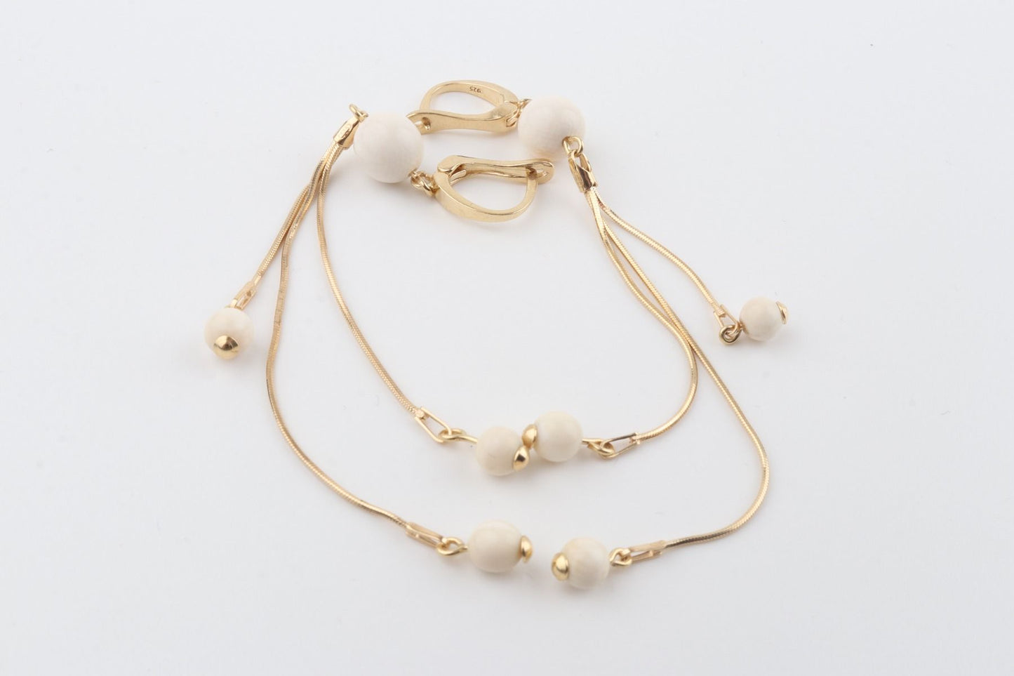 Dangle Mammoth Ivory Earrings