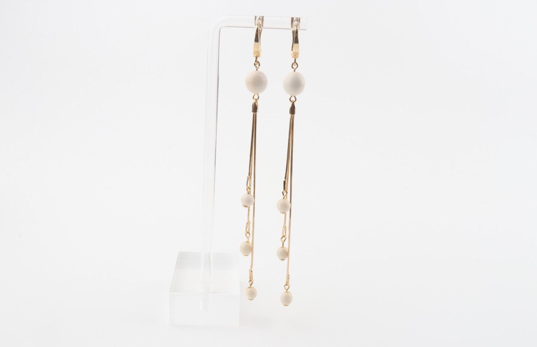 Dangle Mammoth Ivory Earrings