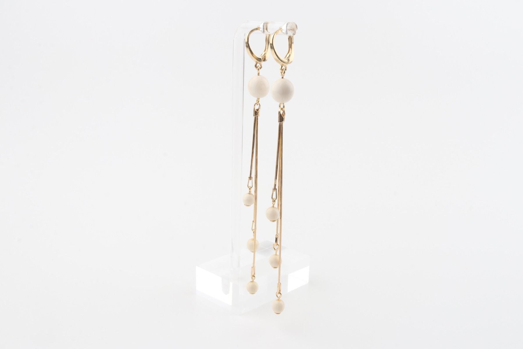 Dangle Mammoth Ivory Earrings