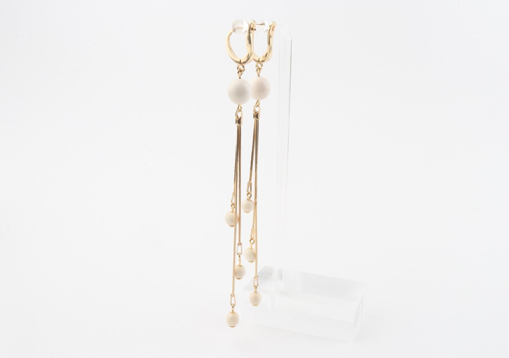 Dangle Mammoth Ivory Earrings