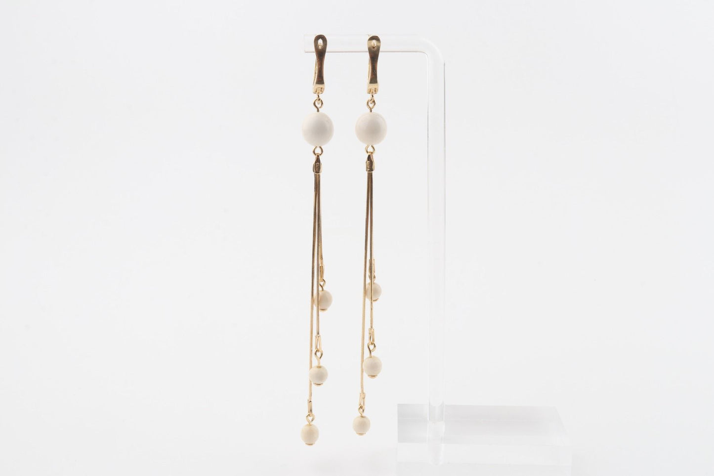 Dangle Mammoth Ivory Earrings