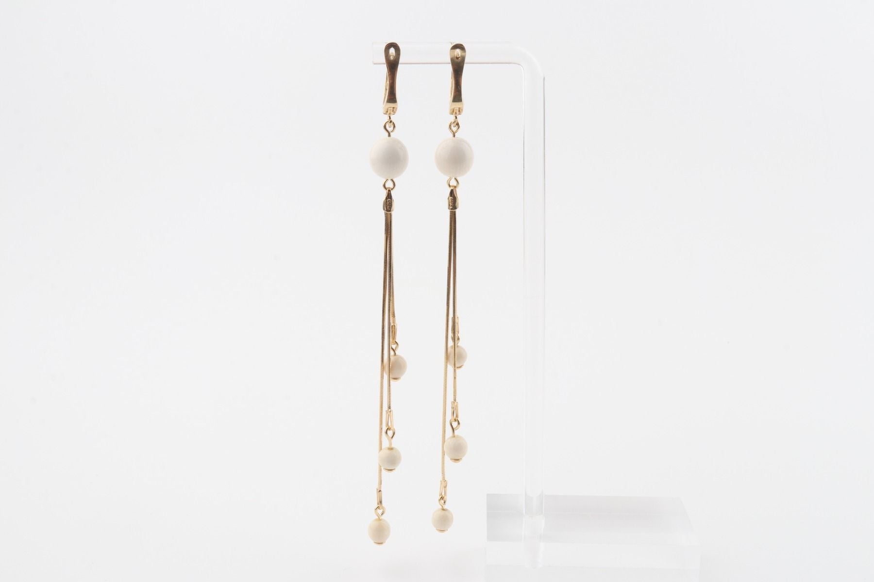 Dangle Mammoth Ivory Earrings