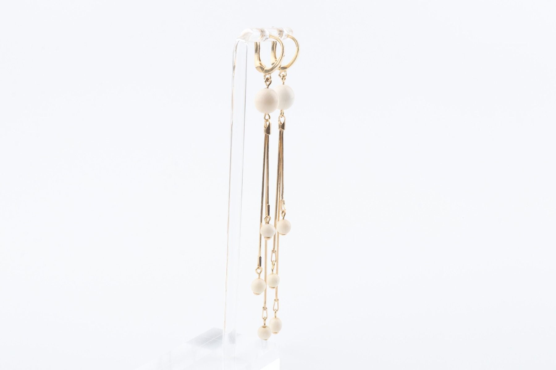 Dangle Mammoth Ivory Earrings