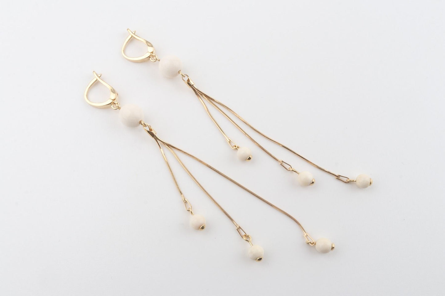 Dangle Mammoth Ivory Earrings