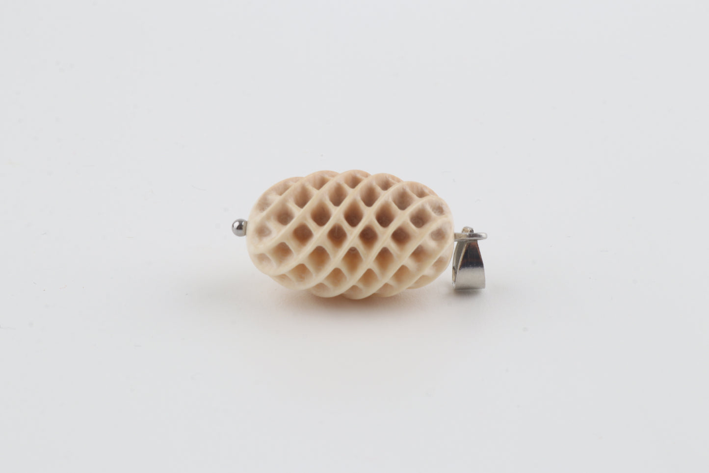 Textured Mammoth Ivory Pendant