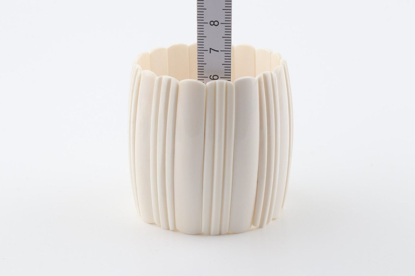 Mammoth ivory cuff bracelet