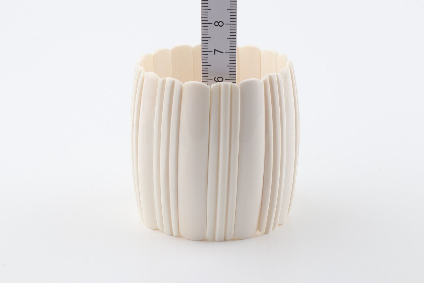 Mammoth ivory cuff bracelet