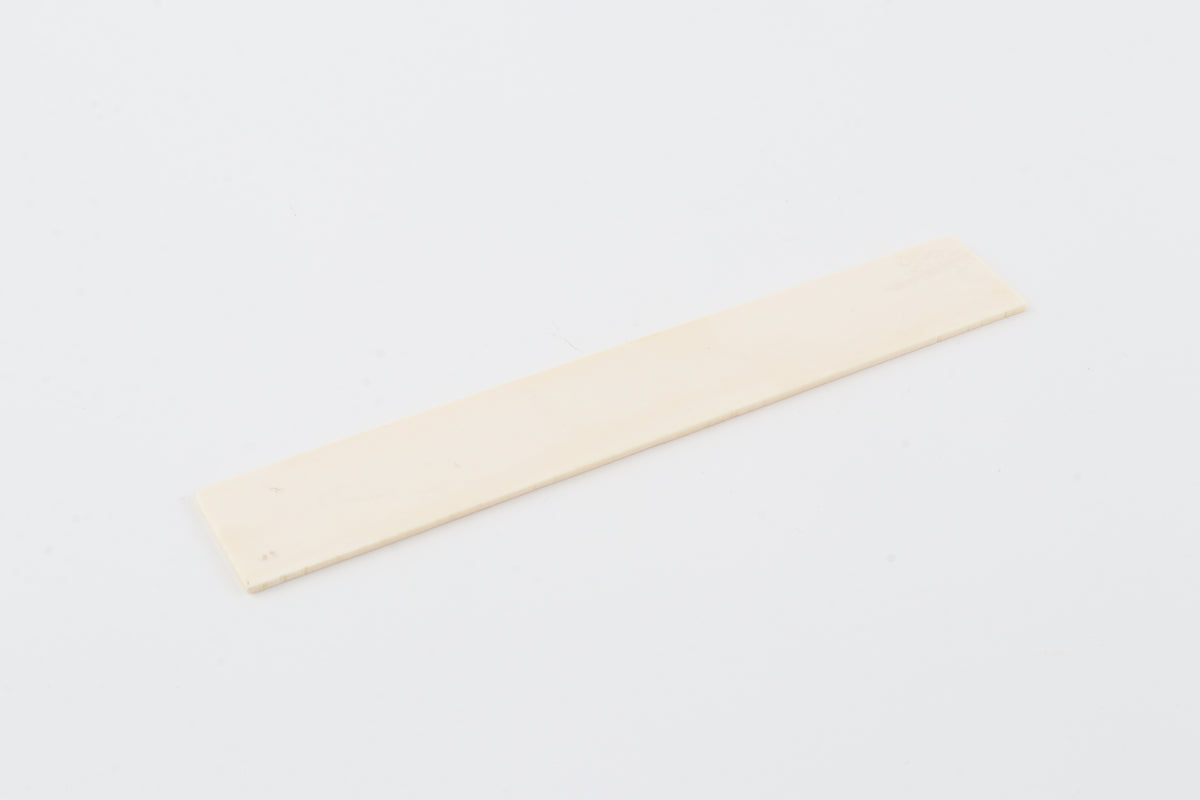 White mammoth ivory segment