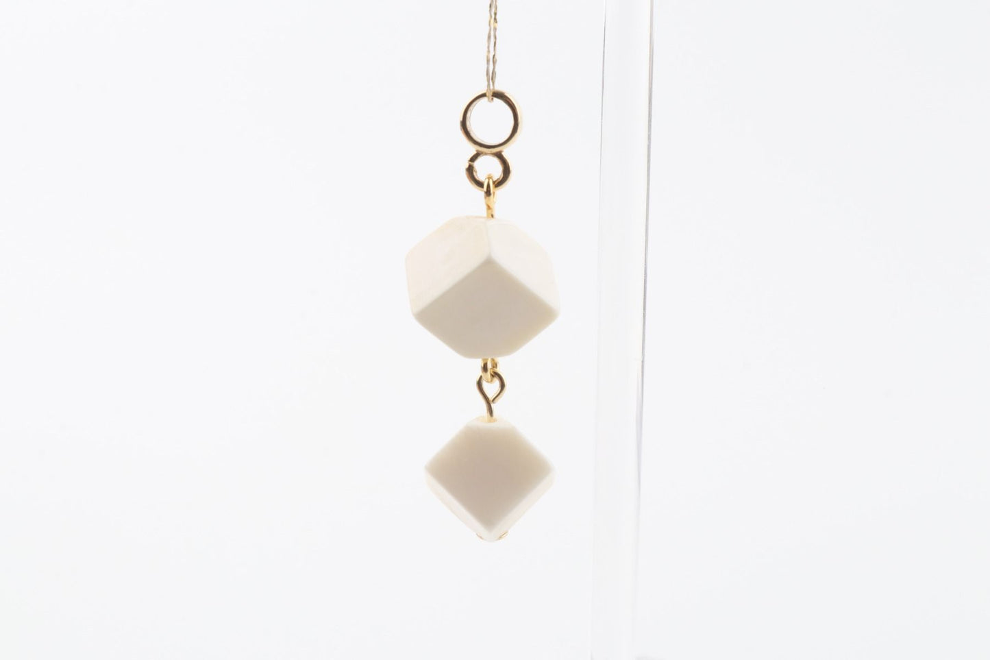 Geometric Mammoth Ivory Pendant