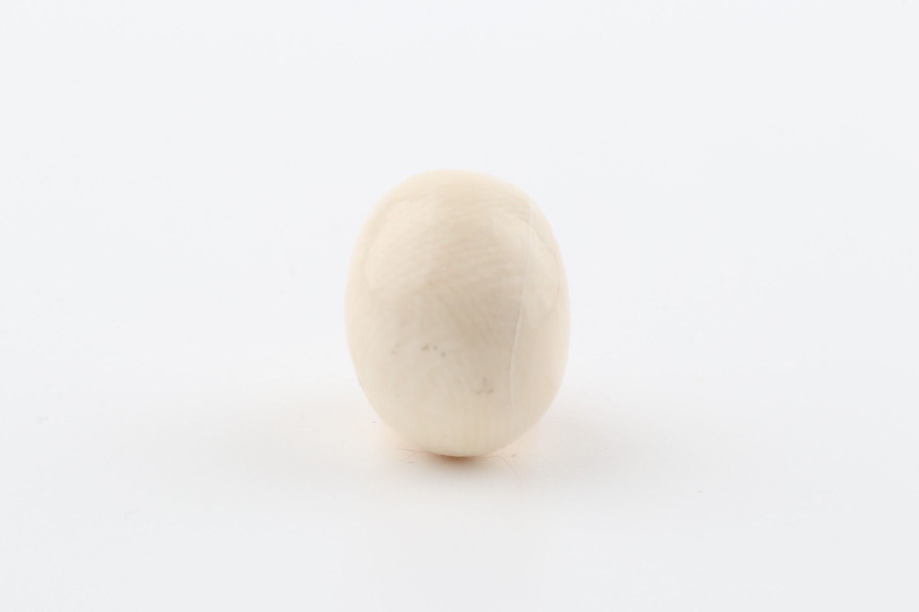 Hand carved mammoth ivory skull