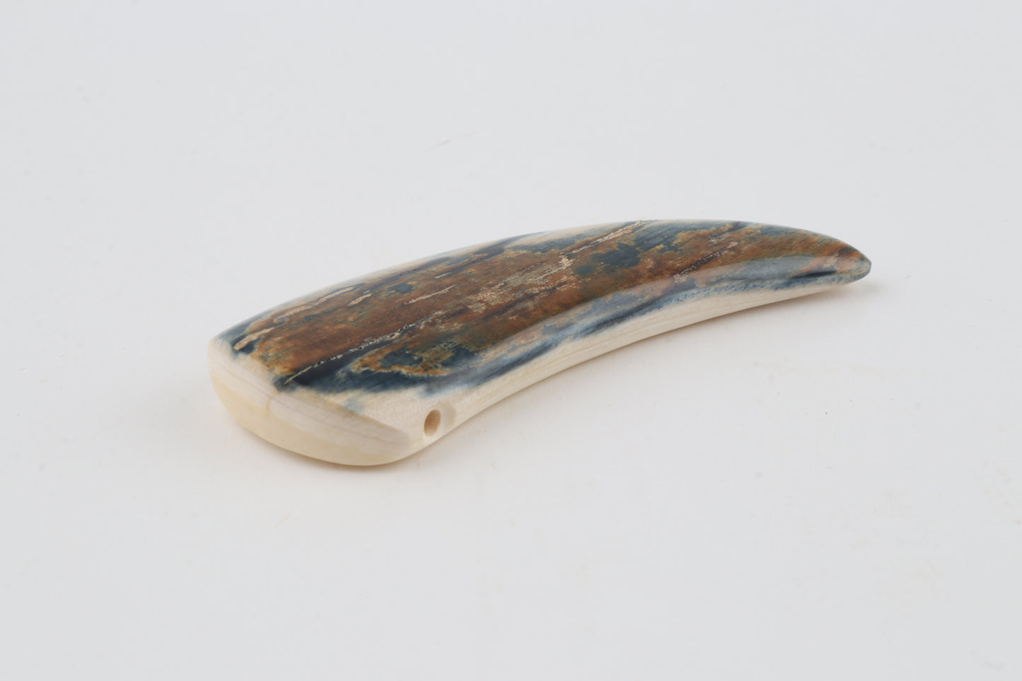 Carved mammoth ivory segment