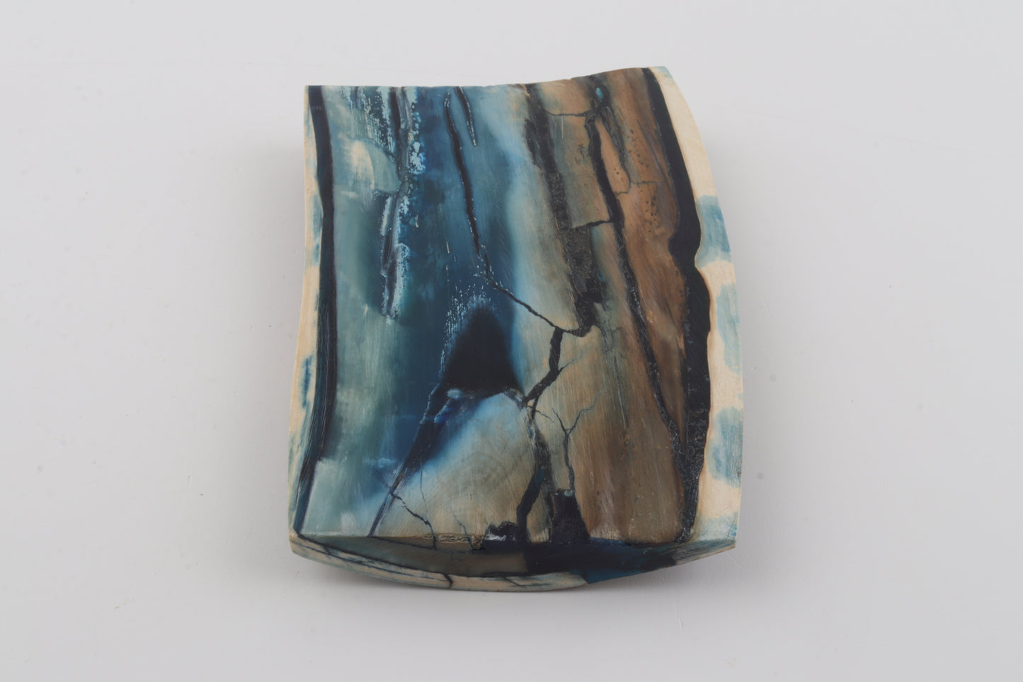 Stabilized mammoth ivory piece