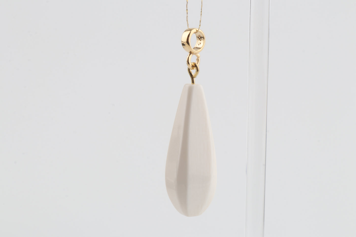 Mammoth Ivory Teadrop Pendant
