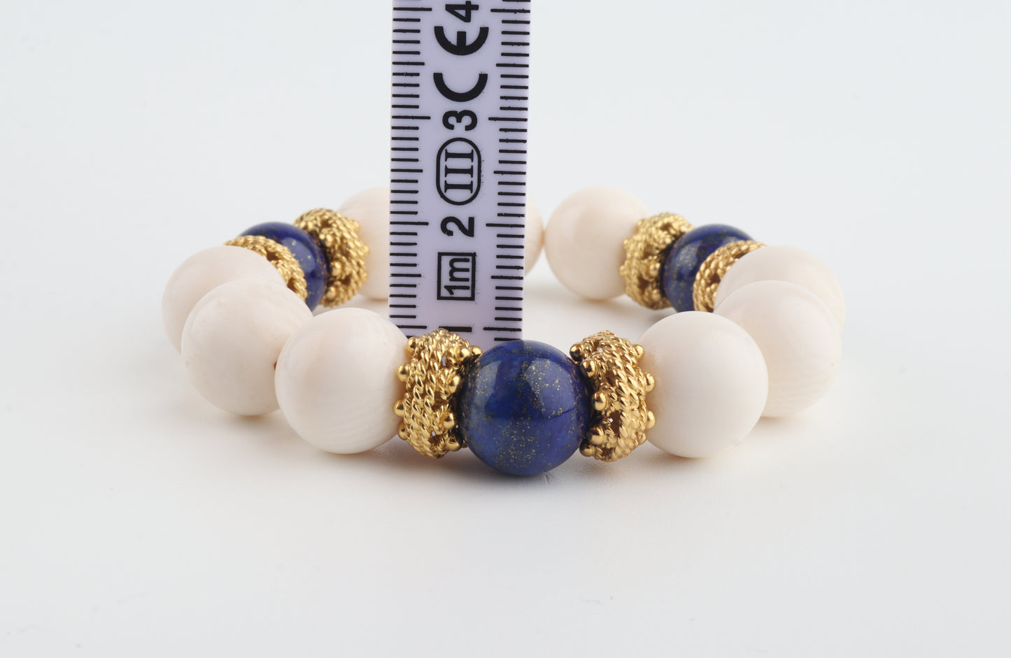 Jaipur Blue Mammoth Ivory Bracelet