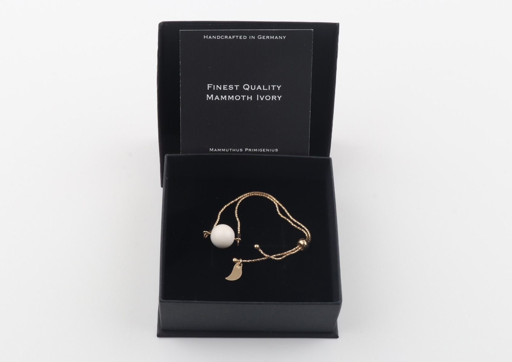Adjustable Bracelet with Mammoth Ivory