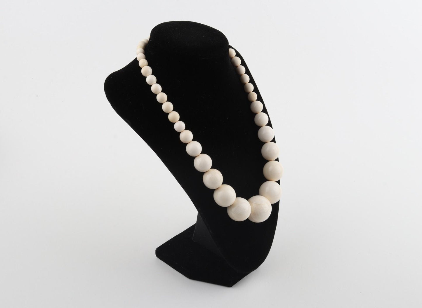 Graduated Mammoth Ivory Necklace
