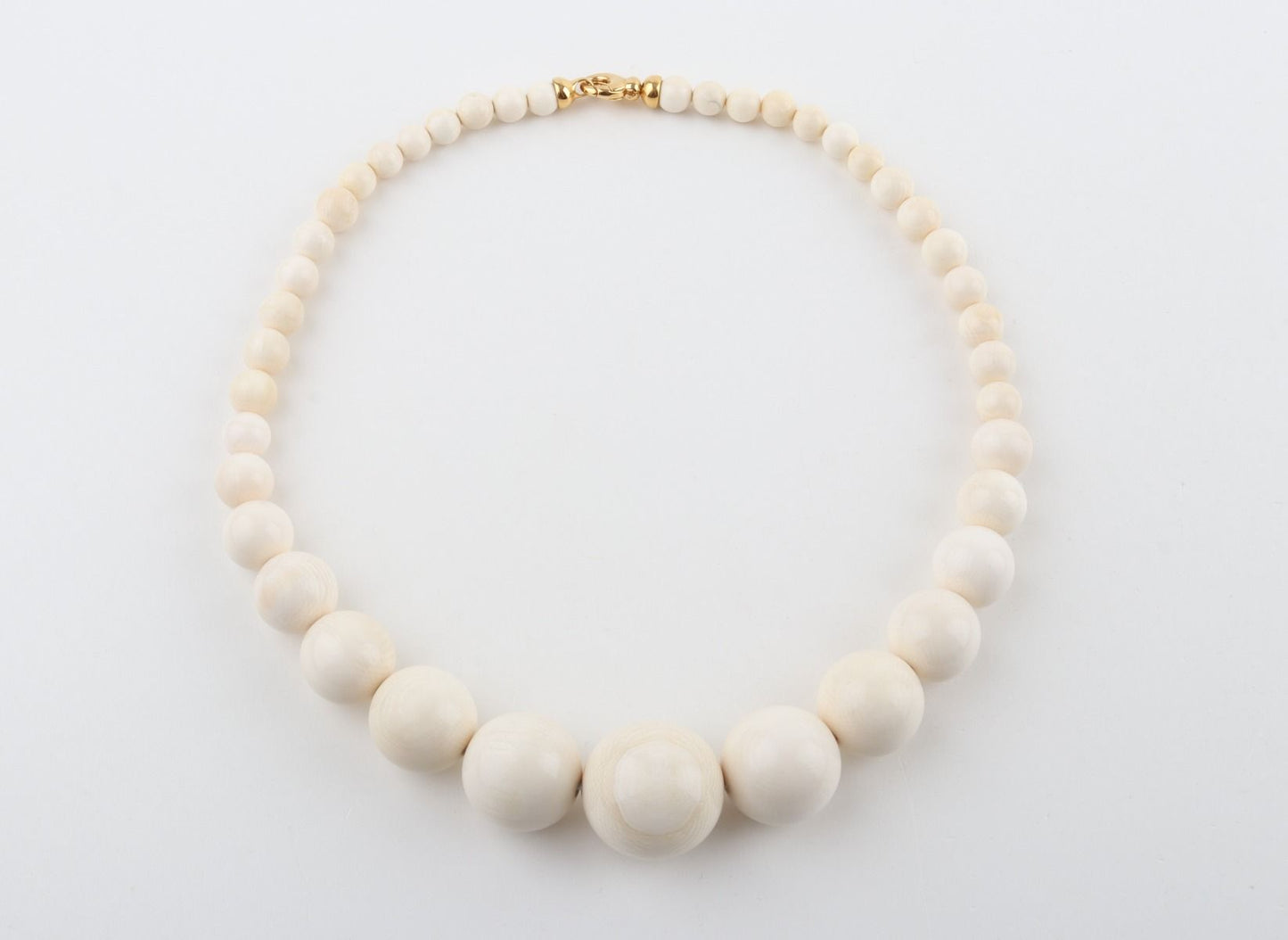 Graduated Mammoth Ivory Necklace