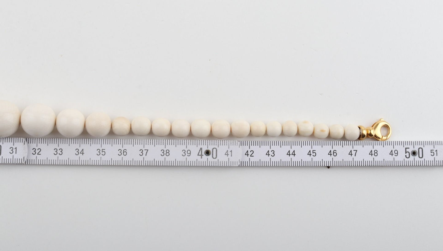 Graduated Mammoth Ivory Necklace