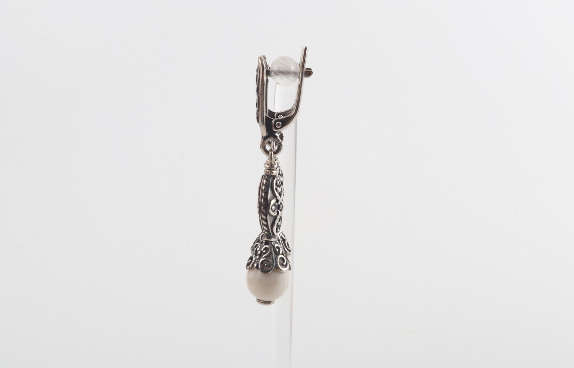 The Blizzard Mini Mammoth Ivory Earrings