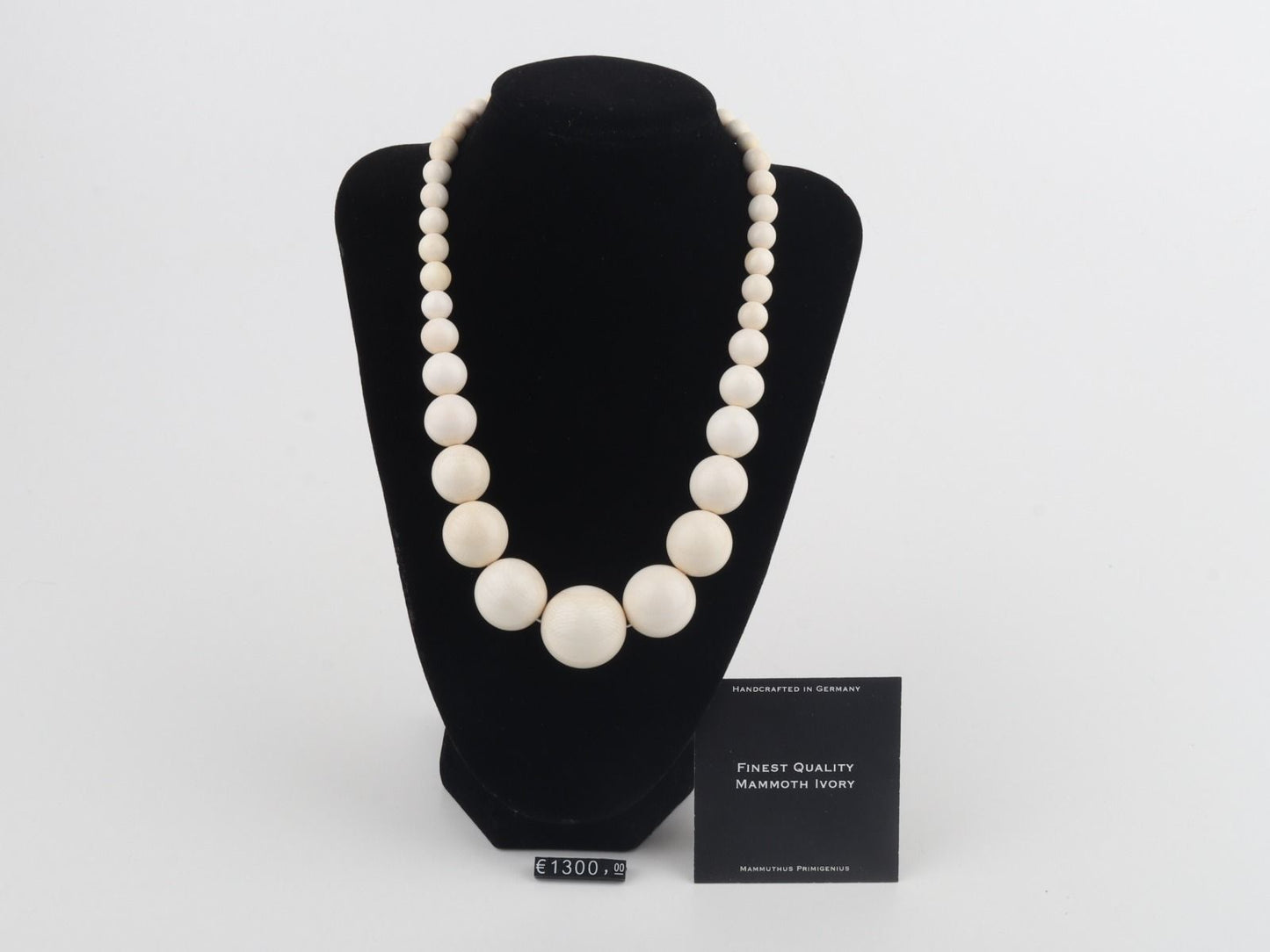 Graduated Mammoth Ivory Necklace
