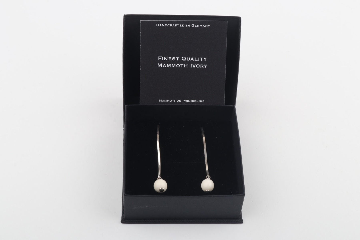 The Wave Mammoth Ivory Earrings