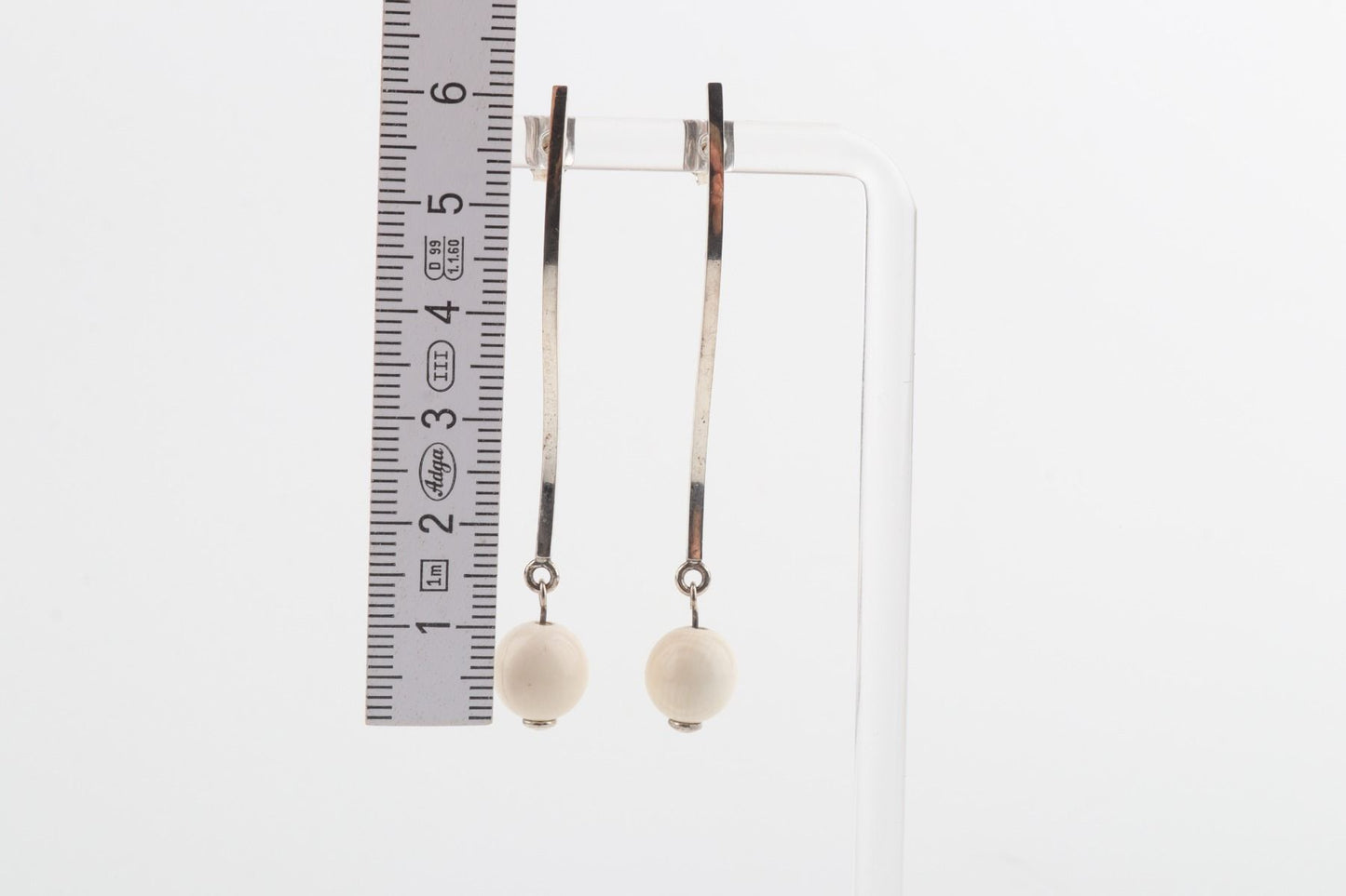 The Wave Mammoth Ivory Earrings