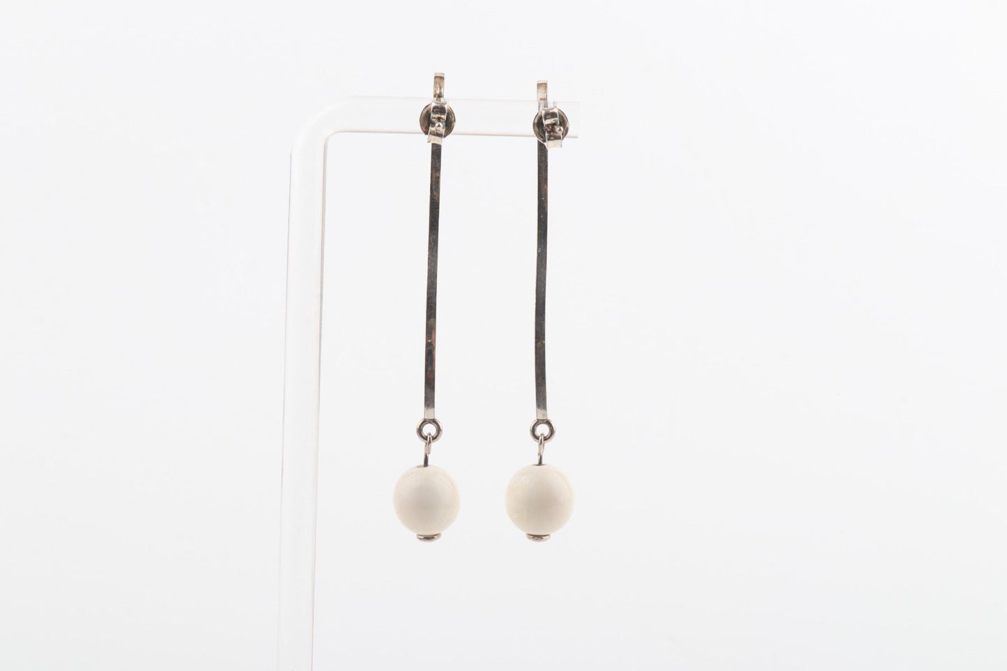 The Wave Mammoth Ivory Earrings